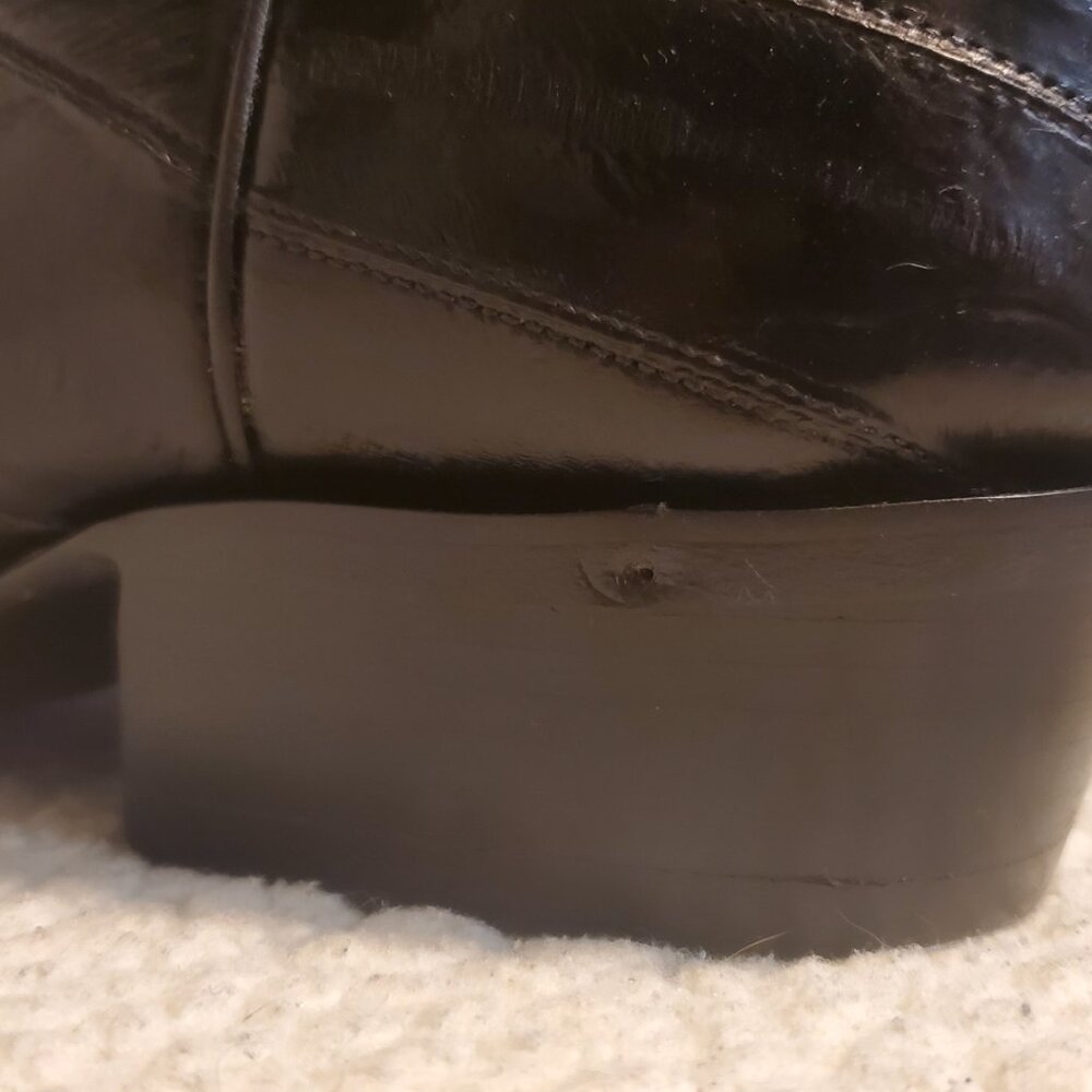 Genuine EEL Dan Post Boots EUC 9 EW - Picture 6 of 14